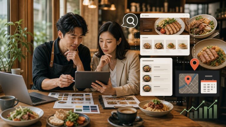 餐廳菜單頁SEO|小寶設計排程文章特色圖