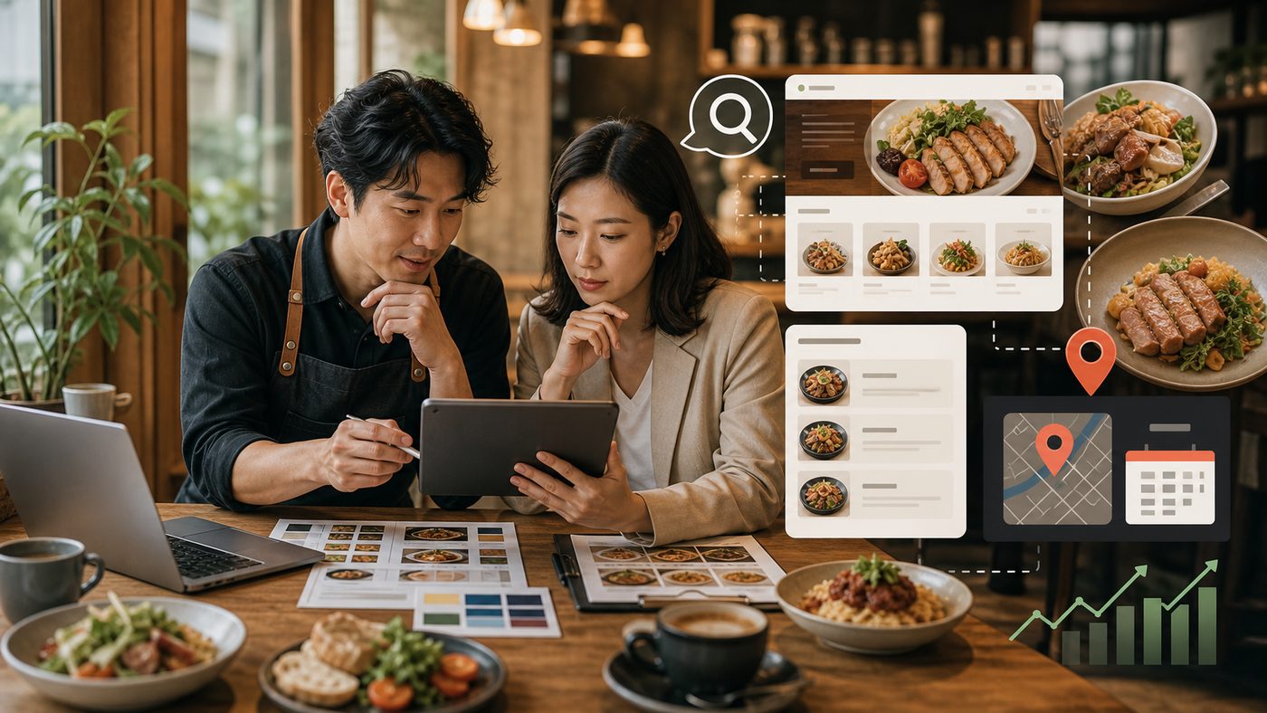 餐廳菜單頁SEO｜小寶設計排程文章特色圖