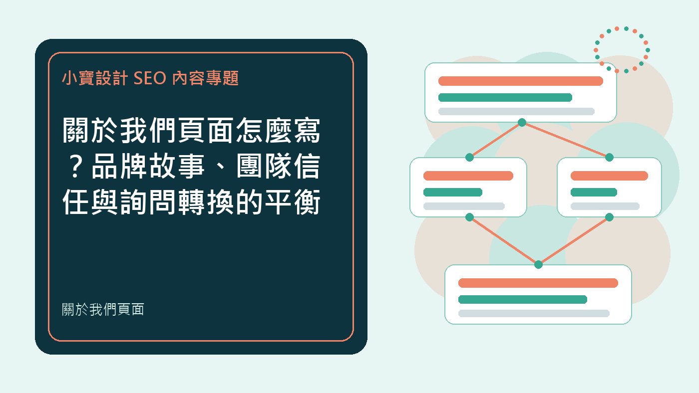 關於我們頁面|小寶設計排程文章特色圖