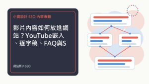 網站影片SEO｜小寶設計排程文章特色圖